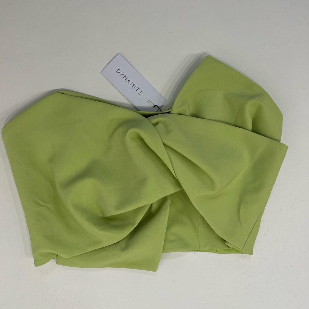 Strapless geren #dynamite top